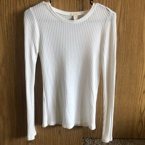 Forever 21 Waffle Knit Top